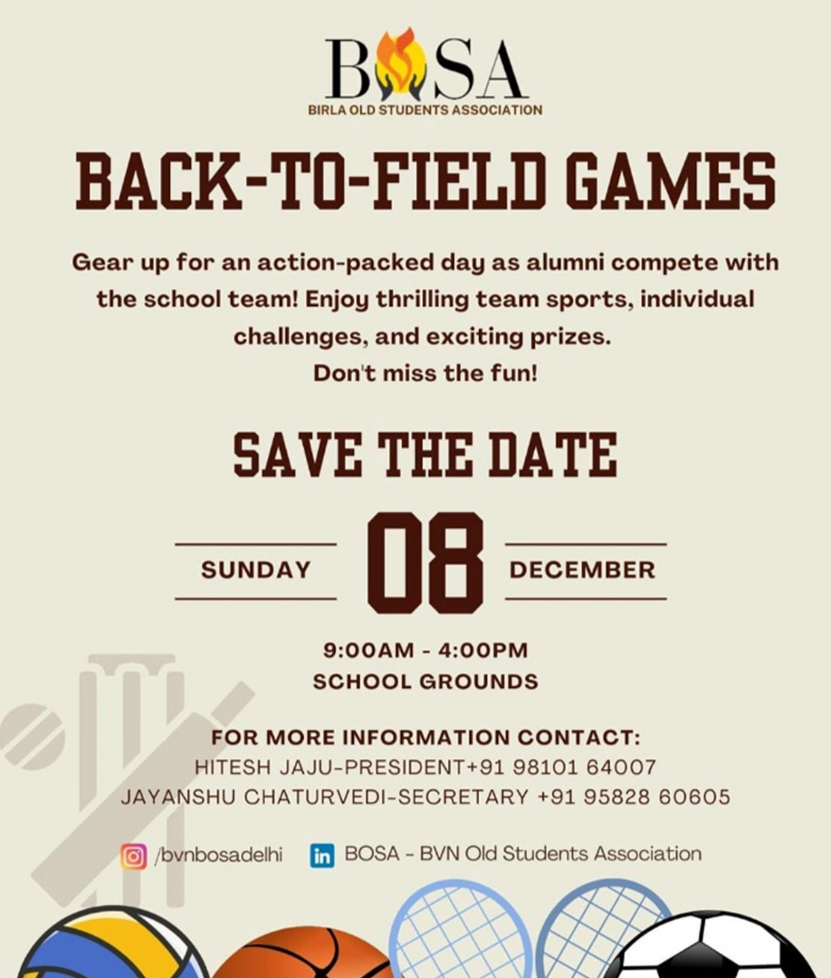 Back to Field Games Edition 1 - 2024